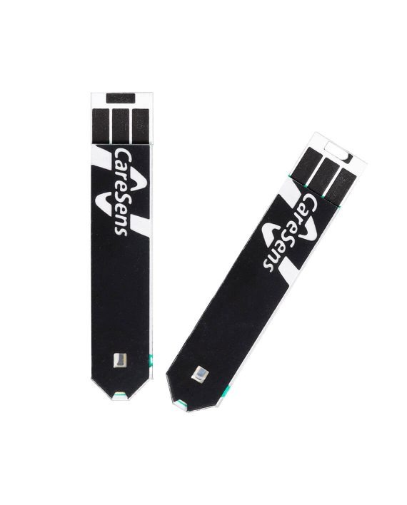 CareSens N Teststrips Closeup
